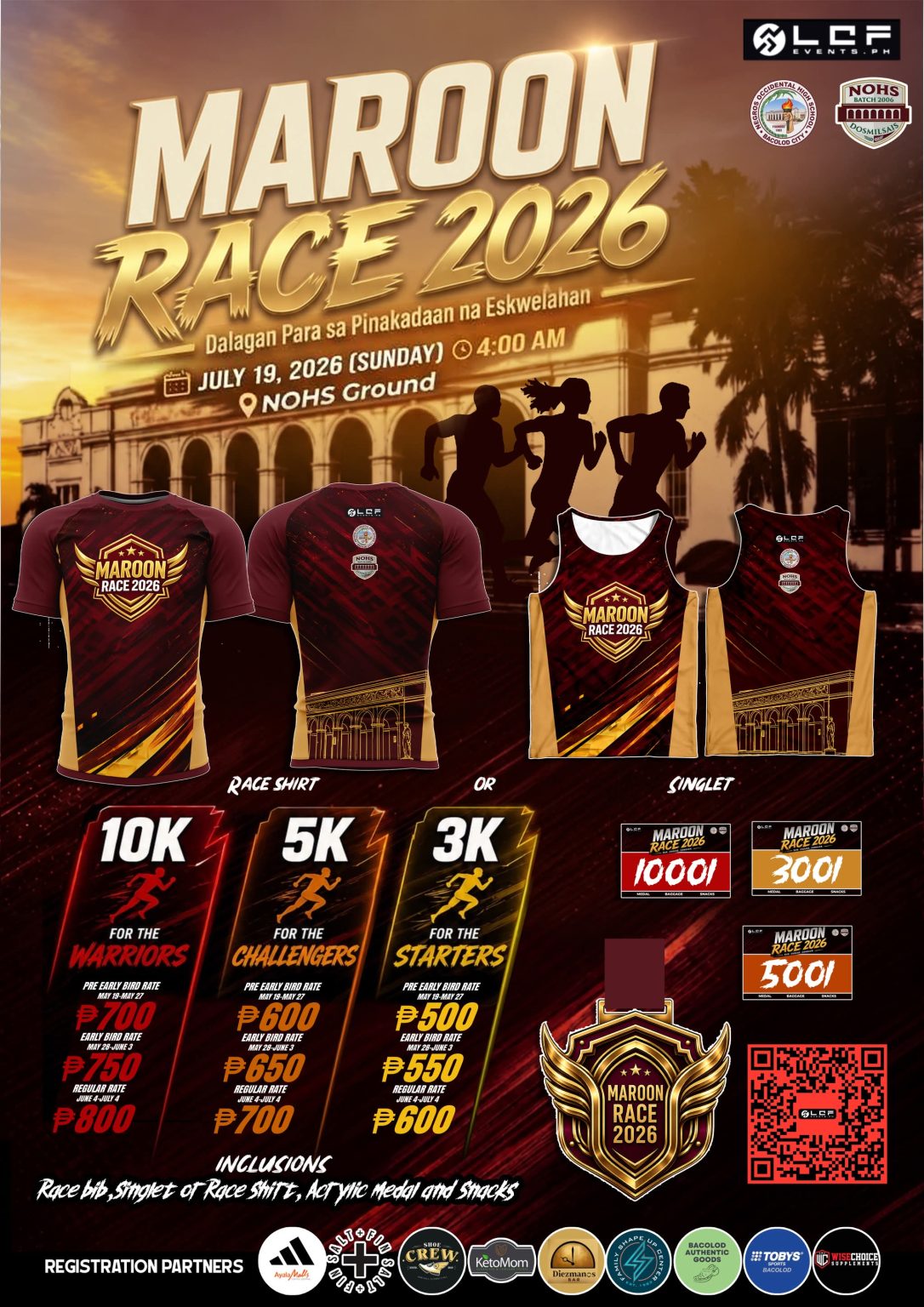 Maroon Race 2026 - LCF Events PH