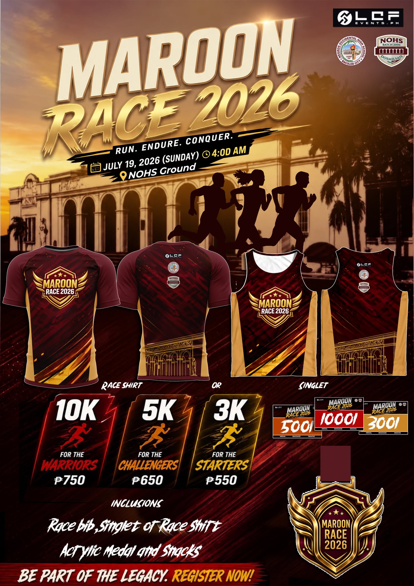 NOHS Maroon Run 2026