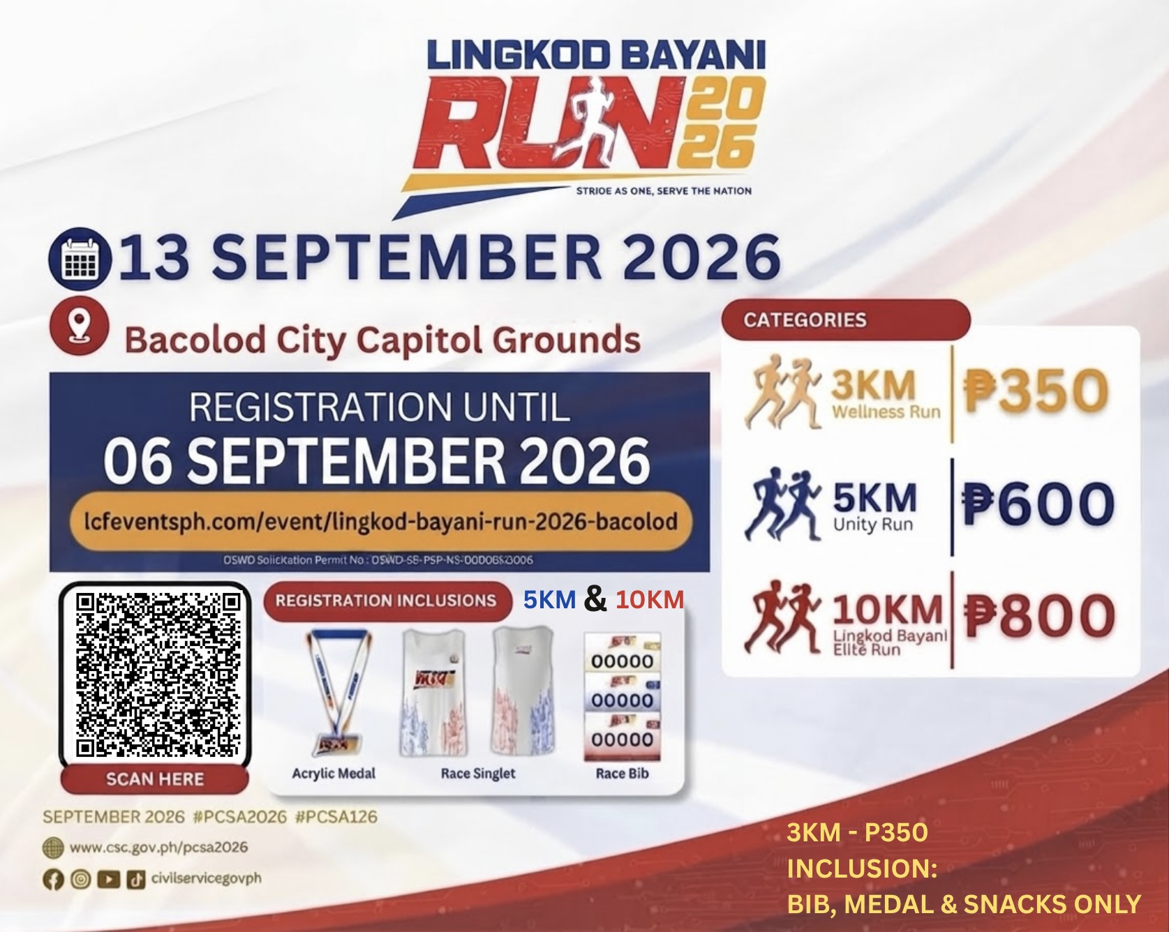 FOR 5K and 10K